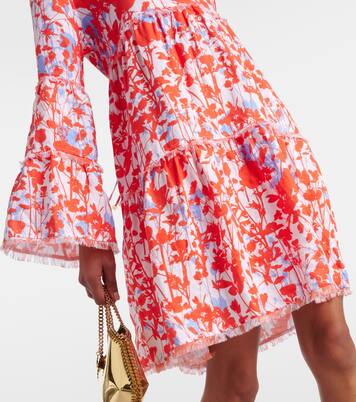 Bedruckter Kaftan Deia aus Leinen | Heidi Klein