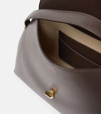 T-Lock leather tote bag | Toteme
