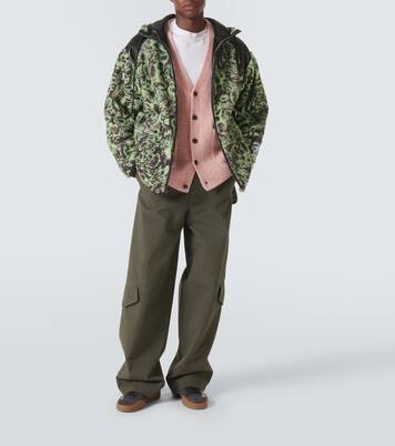 Printed fleece jacket | Acne Studios