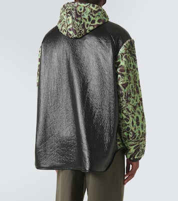 Printed fleece jacket | Acne Studios