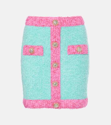 Minirock aus Strick | Balmain