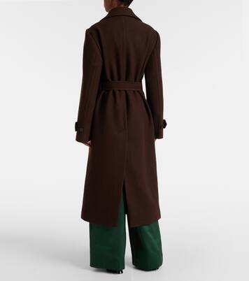 Belted wool coat | Dries Van Noten