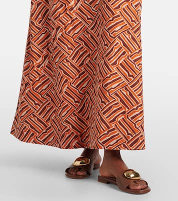 Robe longue Alskar rayée en coton | Faithfull