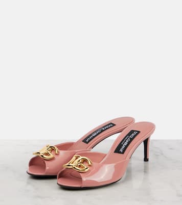 Mules Keira DG 60 de charol | Dolce&Gabbana