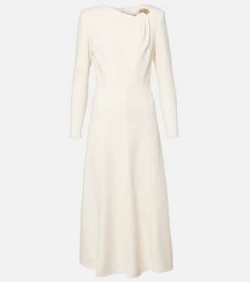 Robe de cocktail en crêpe de satin | Roland Mouret