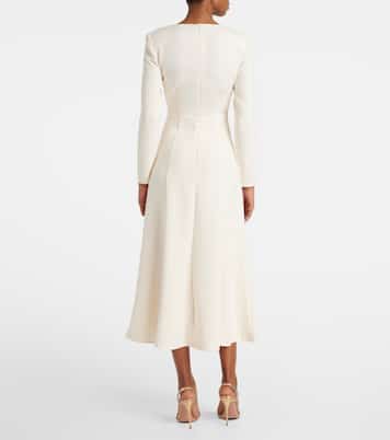 Robe de cocktail en crêpe de satin | Roland Mouret