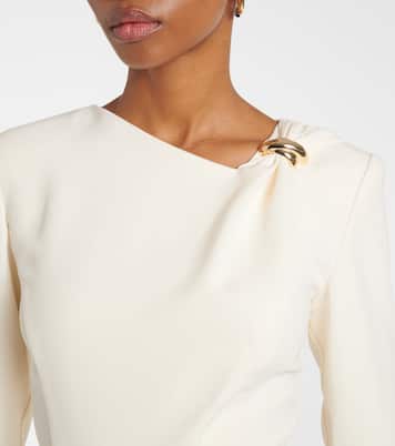 Robe de cocktail en crêpe de satin | Roland Mouret