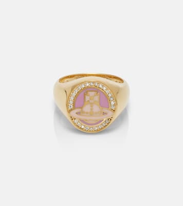Anello con cristalli | Vivienne Westwood