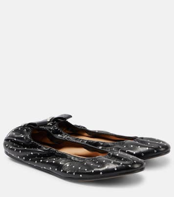 Belna embellished leather ballet flats | Isabel Marant