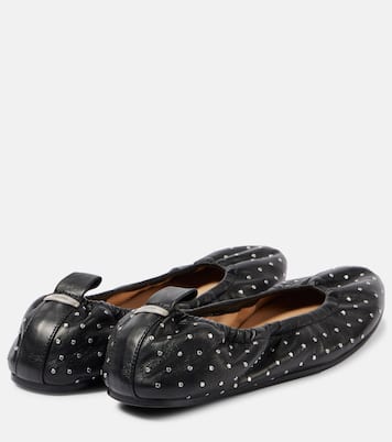 Belna embellished leather ballet flats | Isabel Marant