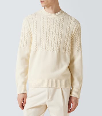 Cable-knit cotton sweater | Dunhill