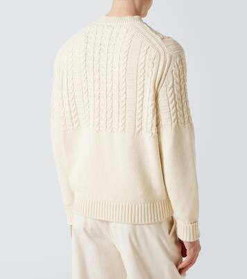 Cable-knit cotton sweater | Dunhill