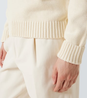 Cable-knit cotton sweater | Dunhill