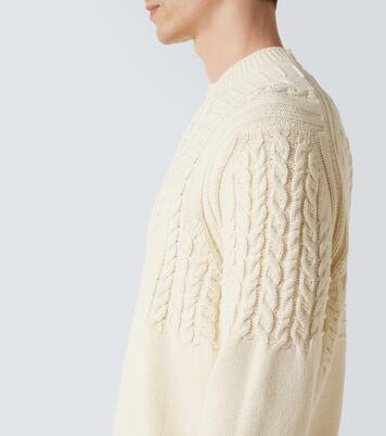 Cable-knit cotton sweater | Dunhill