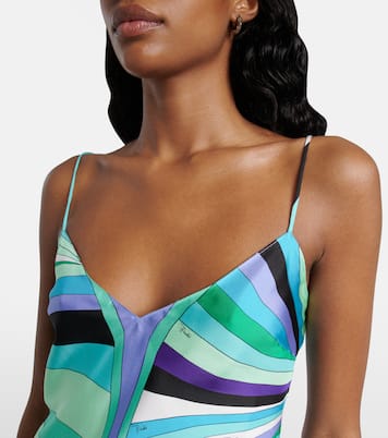 Iride silk satin camisole | Pucci