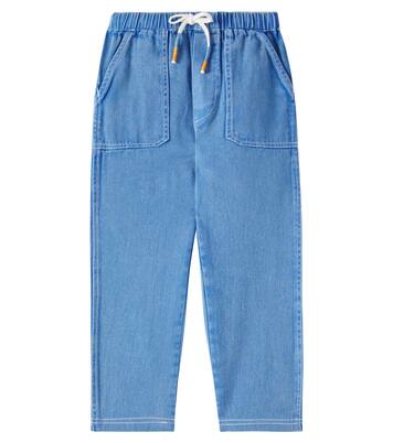 Borshan 코튼 트윌 와이드 팬츠 | Louise Misha