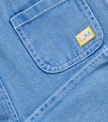 Borshan 코튼 트윌 와이드 팬츠 | Louise Misha