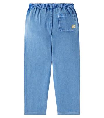 Borshan 코튼 트윌 와이드 팬츠 | Louise Misha