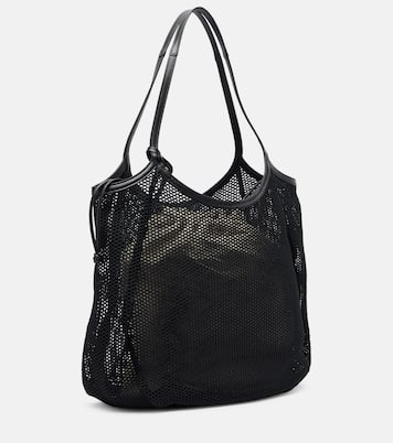 Borsa in mesh e canvas con logo | Stella McCartney