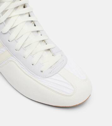 x Stella McCartney Rasant V3 fringed high-top sneakers | Adidas