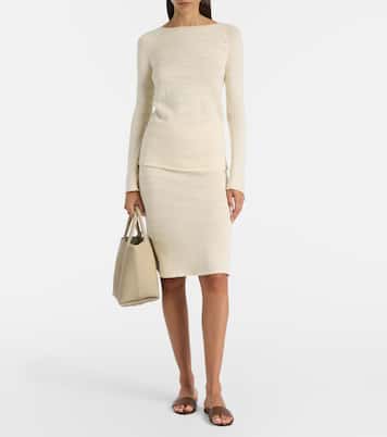 Signum leather slides | The Row