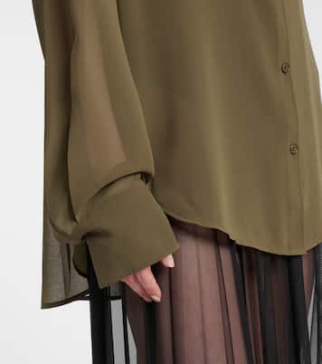 Hemd Peri aus Georgette | The Frankie Shop