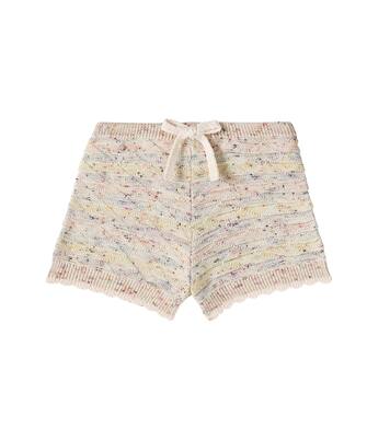 Rhiannon knitted cotton-blend shorts | Zimmermann Kids