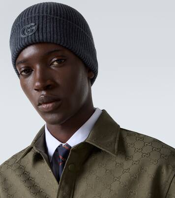 Bonnet Double G en cachemire | Gucci