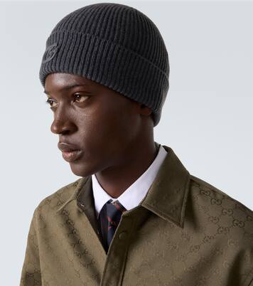 Bonnet Double G en cachemire | Gucci