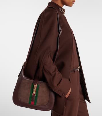 Sac Jackie 1961 Medium en daim | Gucci