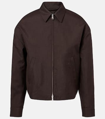 Mohair and wool blouson | Prada