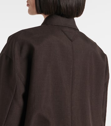 Mohair and wool blouson | Prada