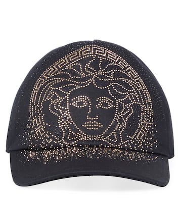 Gorra Medusa de algodón adornada | Versace Kids
