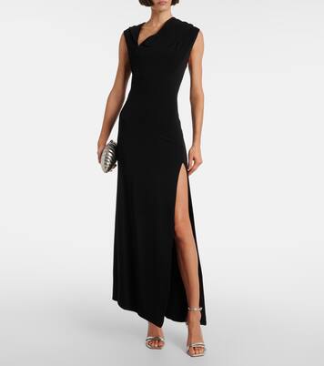 Robe longue asymétrique | Mugler