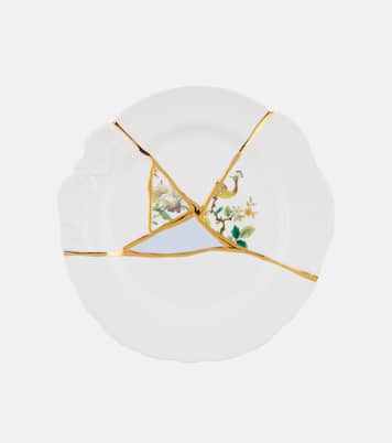 Kintsugi dessert plate by Marcantonio Raimondi Malerba | Seletti
