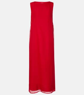 Robe longue Jools en soie | Altuzarra