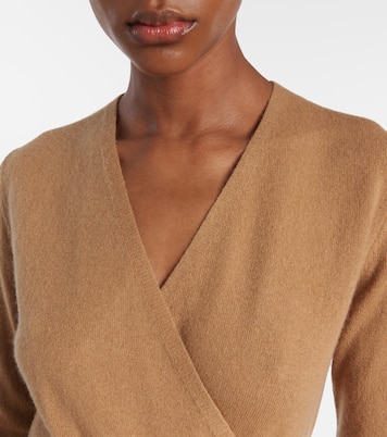 Wickelkleid aus Wolle und Kaschmir | Jardin des Orangers