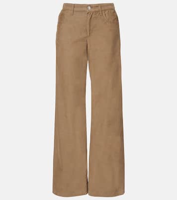 Eglitta corduroy straight pants | The Row