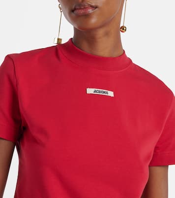 Logo cotton-blend jersey top | Jacquemus