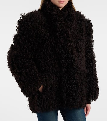 Amara shearling coat | Nour Hammour