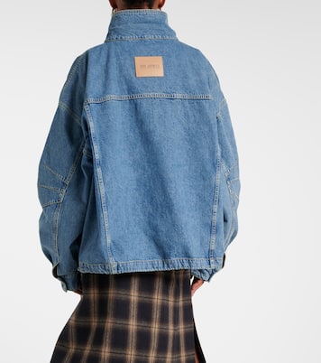 Oversized denim bomber jacket | The Attico