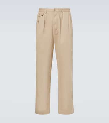 High-rise cotton straight chinos | Polo Ralph Lauren