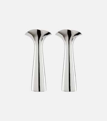 Set de 2 bougeoirs Bloom Botanica par Helle Damkjær | Georg Jensen