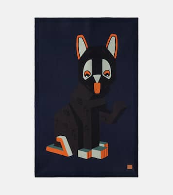 x Louis Wain wool blanket | Loewe