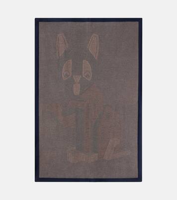 x Louis Wain wool blanket | Loewe