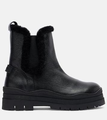 Arosa shearling-lined leather Chelsea boots | Bogner