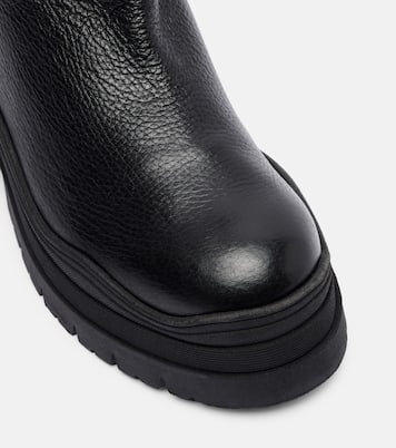 Arosa shearling-lined leather Chelsea boots | Bogner