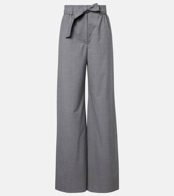 Pantalon ample Salpa en laine vierge | Max Mara