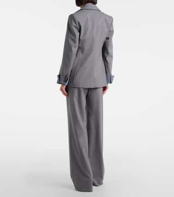 Pantalon ample Salpa en laine vierge | Max Mara