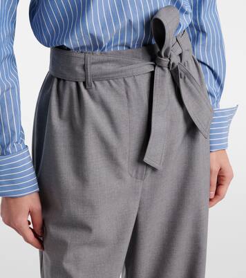 Pantalon ample Salpa en laine vierge | Max Mara